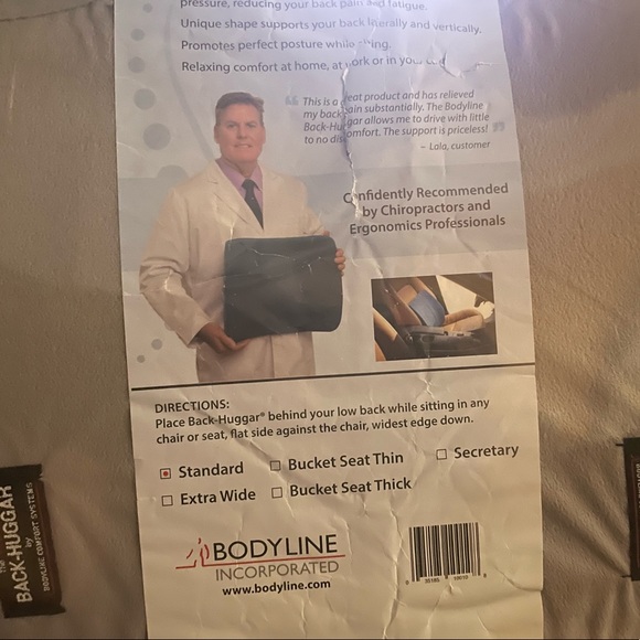 Lumbar back support - Picture 3 of 5